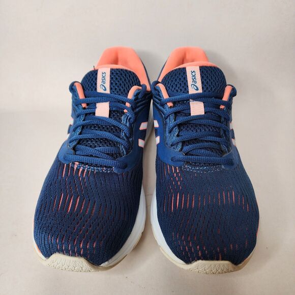 Asics Gel Pulse 11 Shoes Womens Athletic Running Gym Sneakers Blue Coral 8.5 - Picture 13 of 14